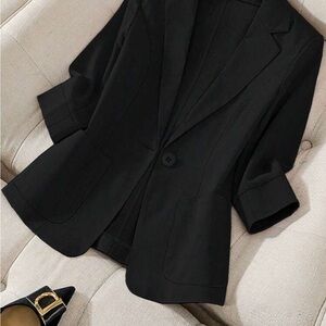Classic Black Blazer